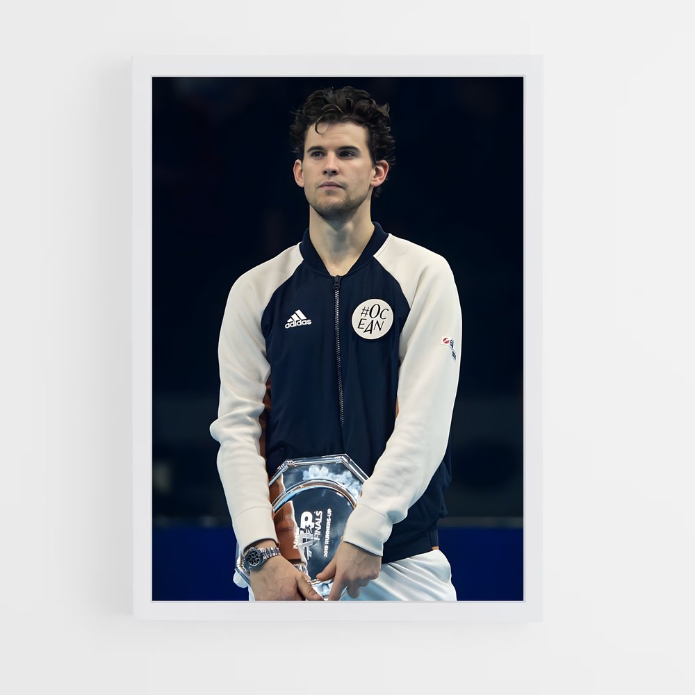 Poster La Victoire de Thiem – affiche Tennis (vue 3)